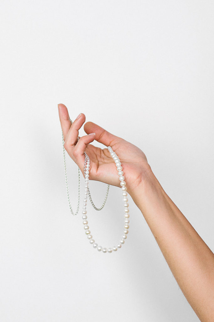 Fairytale Necklace Long Silver – Monir