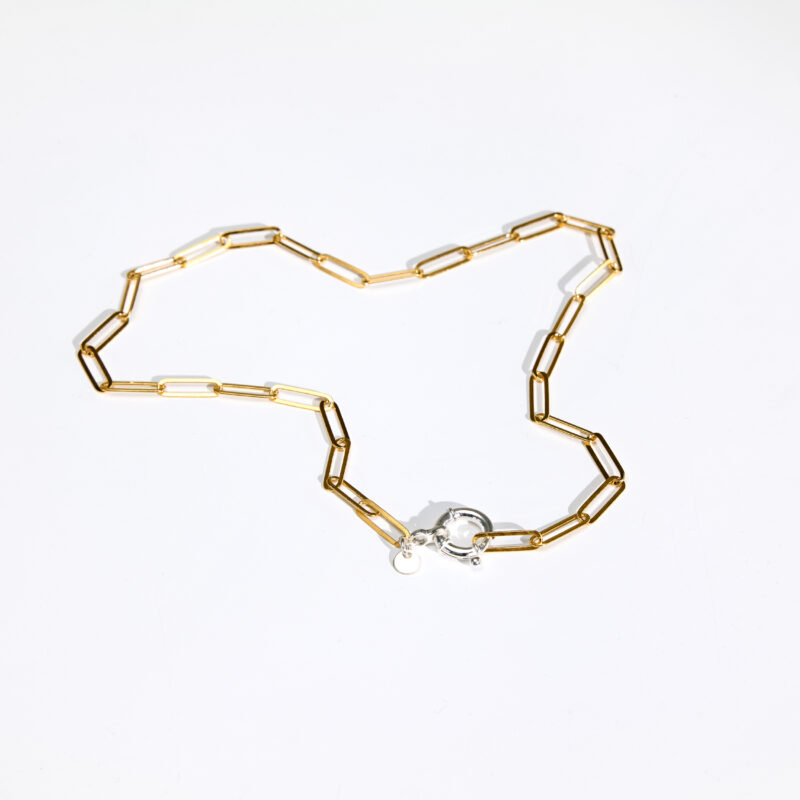 Duality Gold & Silver short Necklace