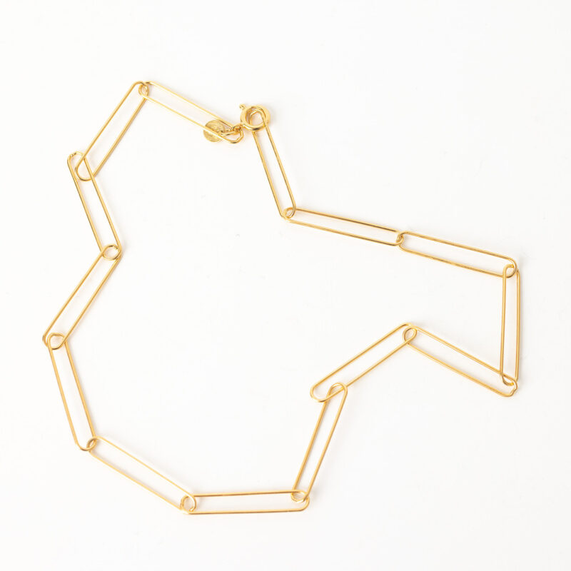 Axis Necklace Gold