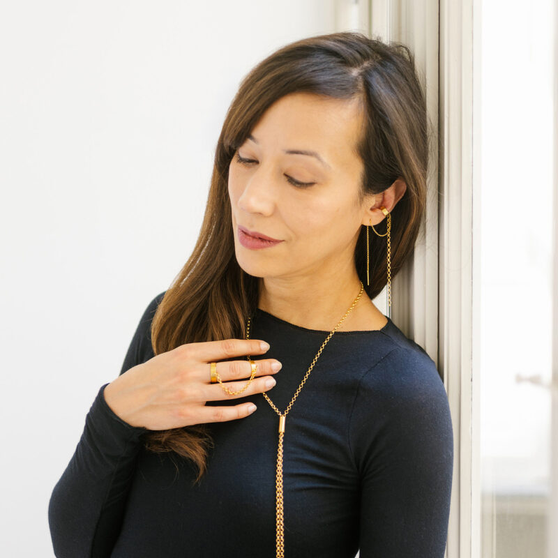 Continuum Earcuff Gold