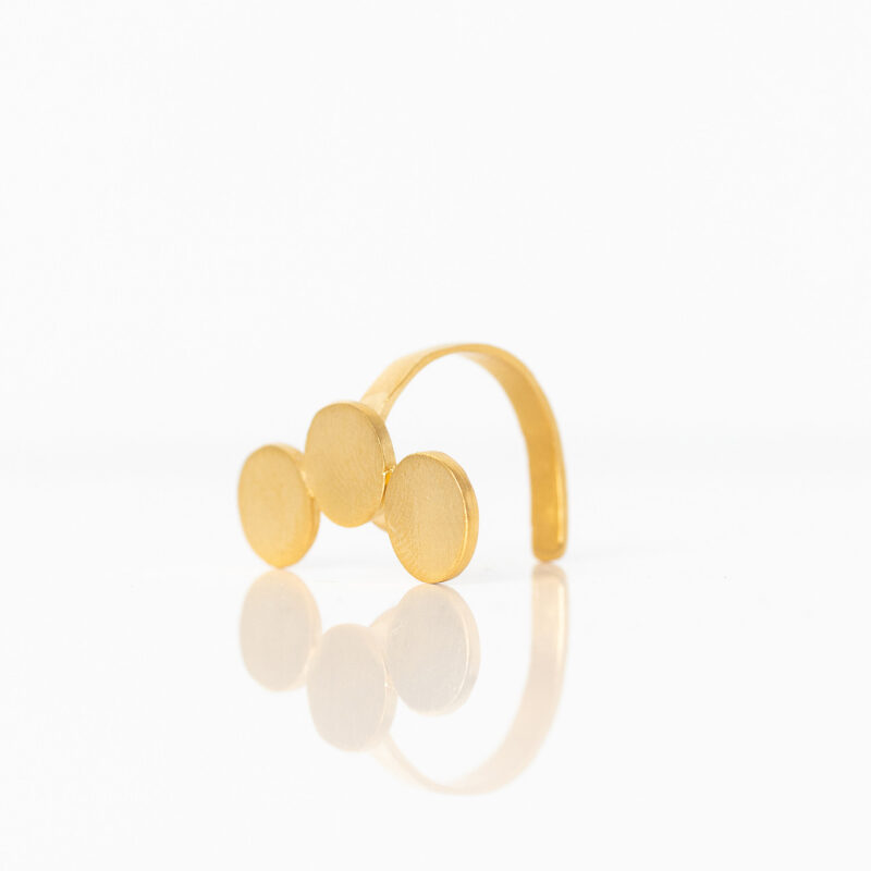 Elementary Earcuff Mini Gold