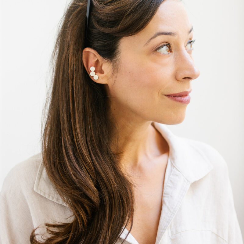 Elementary Earcuff Mini Silver